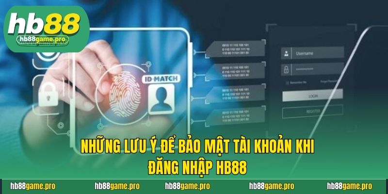 Đăng Nhập Hb88 - Hướng Dẫn An Toàn Và Cực Nhanh Chóng 3 Những lưu ý để bảo mật tài khoản khi đăng nhập HB88