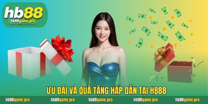 Ưu đãi và quà tặng hấp dẫn tại HB88